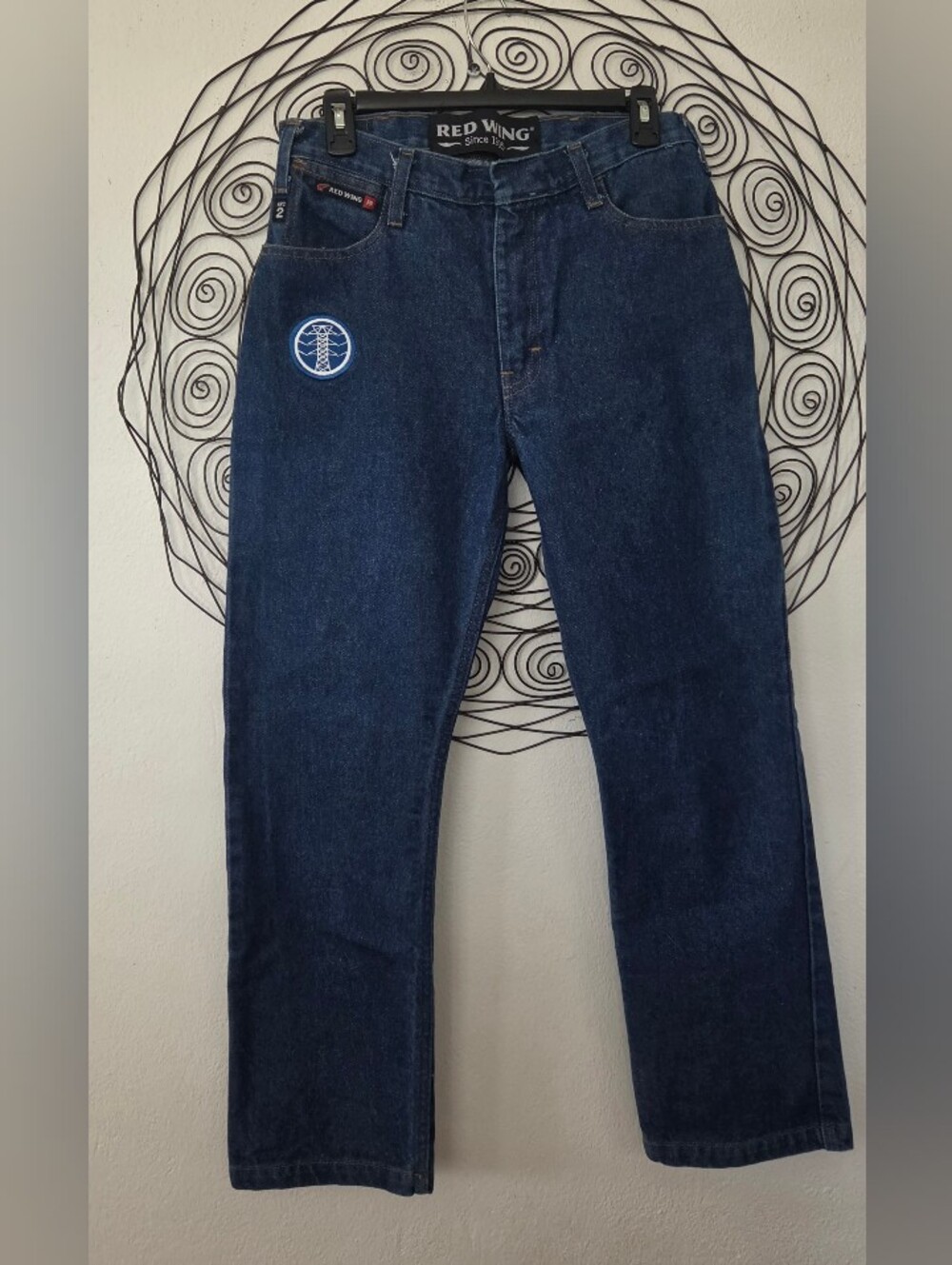 Red Wing FR 76605 Flame Resistant Arc Flash Jeans Men's 30x27.5 Westex Indura 14